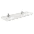 thumbnail image 1 of Wyndham Collection Wcfvca172dtopuns 72" Double Vanity Top - Carrara Cultured Marble, 1 of 1