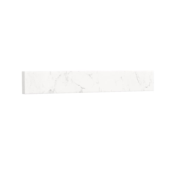 Wyndham Collection WCFVCA1SSC2 21-1/4" X 3" Sidesplash - Carrara Cultured Marble