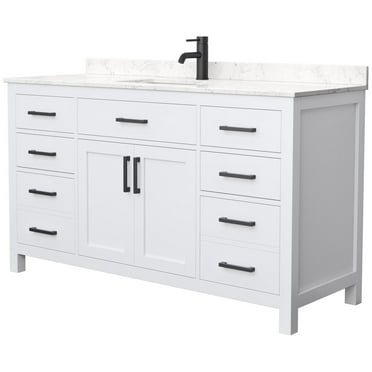 Wyndham Collection Wcg242460s-Unsmxx Beckett 60" Free Standing Single Basin Vanity Set -