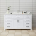 thumbnail image 1 of Wyndham Collection Wcg242460sccunsmxx Beckett 60" Free Standing Single Basin Vanity Set -, 1 of 7