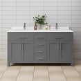 thumbnail image 1 of Wyndham Collection WCG242466DKGWCUNSMXX Beckett 66" Free Standing Double Basin Vanity Set, 1 of 7