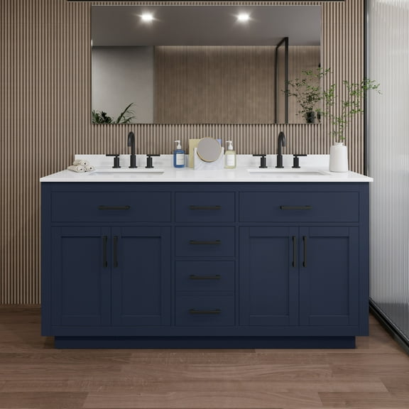 Wyndham Collection Wcg262666d-Qtz-Us3mxx Beckett Tk 66" Free Standing Double Basin Vanity