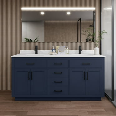 Wyndham Collection Wcg262672d-Vca-Unsmxx Beckett Tk 72" Free Standing Double Basin Vanity