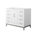 thumbnail image 1 of Wyndham Collection Wch515142s-Cxsxx-Mxx Marlena 42" Single Free Standing Vanity Cabinet, 1 of 7