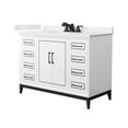 thumbnail image 1 of Wyndham Collection Wch515148s-Qtz-Us3mxx Marlena 48" Free Standing Single Basin Vanity Set, 1 of 7