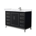 thumbnail image 1 of Wyndham Collection WCH515148SBKWCUNSMXX Marlena 48" Free Standing Single Basin Vanity Set, 1 of 7