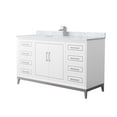 thumbnail image 1 of Wyndham Collection WCH515160SWHCMUNSMXX Marlena 60" Free Standing Single Basin Vanity Set, 1 of 7