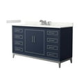 thumbnail image 1 of Wyndham Collection Wch515160s-Qtz-Us3mxx Marlena 60" Free Standing Single Basin Vanity Set, 1 of 7
