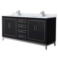 thumbnail image 1 of Wyndham Collection Wch515172d-Nat-Unsmxx Marlena 72" Free Standing Double Basin Vanity Set, 1 of 7