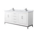 thumbnail image 1 of Wyndham Collection WCH515172DWHCMUNSMXX Marlena 72" Free Standing Double Basin Vanity Set, 1 of 7