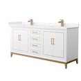 thumbnail image 1 of Wyndham Collection WCH515172DWZC2UNSMXX Marlena 72" Free Standing Double Basin Vanity Set, 1 of 7