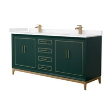 Wyndham Collection Wch515172d-Vca-Unsmxx Marlena 72" Free Standing Double Basin Vanity Set