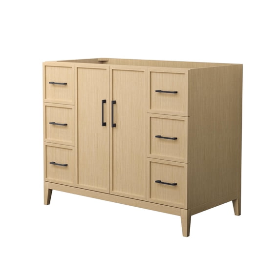 Wyndham Collection WCH717142SHBCXSXXMXX Elan 42" Single Free Standing Vanity Cabinet Only