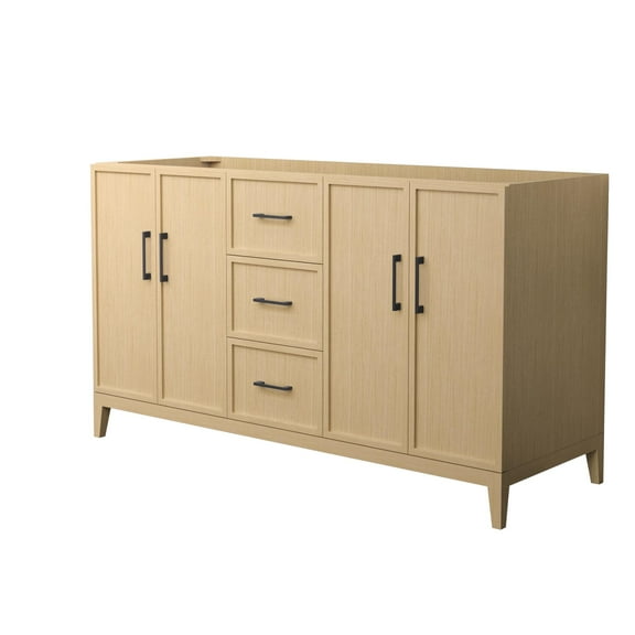 Wyndham Collection Wch717160d-Cx-Mxx Elan 59" Double Free Standing Vanity Cabinet Only -
