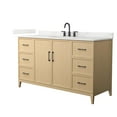 thumbnail image 1 of Wyndham Collection Wch717160s-Qtz-Us3mxx Elan 60" Free Standing Single Basin Vanity Set -, 1 of 7