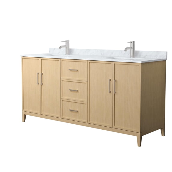 Wyndham Collection WCH717172DHOCMUNSMXX Elan 72" Free Standing Double Basin Vanity Set -