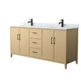 thumbnail image 1 of Wyndham Collection Wch717172d-Cm-Unsmxx Elan 72" Free Standing Double Basin Vanity Set -, 1 of 7