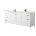 thumbnail image 1 of Wyndham Collection Wch717184d-Qtz-Unsmxx Elan 84" Free Standing Double Basin Vanity Set -, 1 of 6