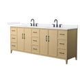 thumbnail image 1 of Wyndham Collection Wch717184d-Qtz-Us3mxx Elan 84" Free Standing Double Basin Vanity Set -, 1 of 6