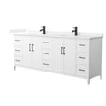 thumbnail image 1 of Wyndham Collection WCH717184DWBWCUNSMXX Elan 84" Free Standing Double Basin Vanity Set -, 1 of 6