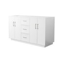 thumbnail image 1 of Wyndham Collection Wch7474-60D-Cxsxx-Mxx Elan Tk 60" Double Free Standing Vanity Cabinet, 1 of 7