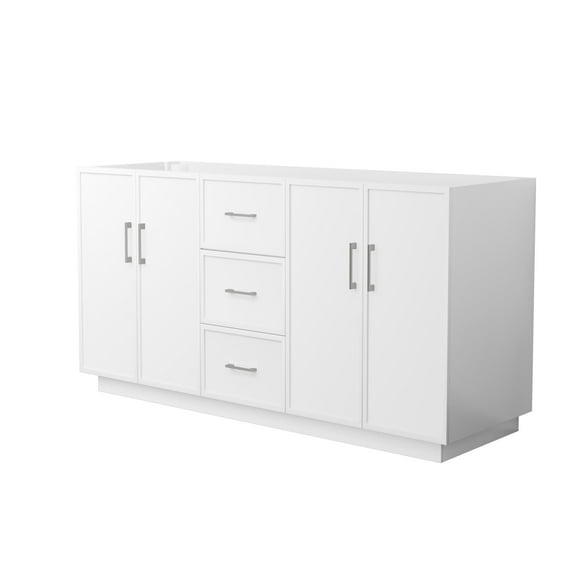 Wyndham Collection Wch7474-66D-Cxsxx-Mxx Elan Tk 66" Double Free Standing Vanity Cabinet
