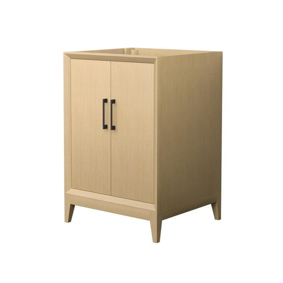 Wyndham Collection Wch7575-24S-Cxsxx-Mxx Janna 24" Single Free Standing Vanity Cabinet