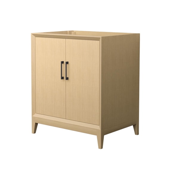 Wyndham Collection WCH757530SHBCXSXXMXX Janna 30" Single Free Standing Vanity Cabinet Only