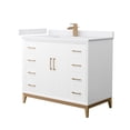 thumbnail image 1 of Wyndham Collection WCH818142SWZWCUNSMXX Amici 42" Free Standing Single Basin Vanity Set -, 1 of 7