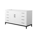 thumbnail image 1 of Wyndham Collection WCH818160SWBCXSXXMXX Amici 60" Single Free Standing Vanity Cabinet Only, 1 of 7