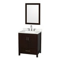 thumbnail image 1 of Wyndham Collection Wcs141430s-Qtz-Us3m24 Sheffield 30" Free Standing Single Basin Vanity, 1 of 7