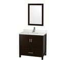 thumbnail image 1 of Wyndham Collection Wcs141436s-Qtz-Unsm24 Sheffield 36" Free Standing Single Basin Vanity, 1 of 7
