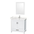 thumbnail image 1 of Wyndham Collection WCS141436SWHC2UNSM24 Sheffield 36" Free Standing Single Basin Vanity, 1 of 7
