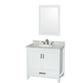 thumbnail image 1 of Wyndham Collection WCS141436SWHCMUNOM24 Sheffield 36" Free Standing Single Basin Vanity, 1 of 7
