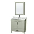 thumbnail image 1 of Wyndham Collection WCS141436SLGCMUNSMED Sheffield 36" Free Standing Single Basin Vanity, 1 of 7
