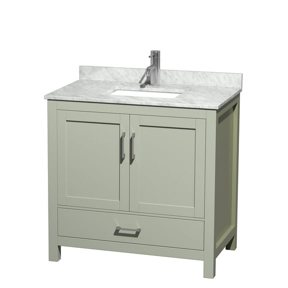 Wyndham Collection Wcs141436sunsmxx Sheffield 36" Free Standing Single Basin Vanity Set -