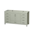 thumbnail image 1 of Wyndham Collection WCS141460SLGCXSXXMXX Sheffield 59" Single Freestanding Hardwood Vanity, 1 of 4