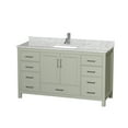 thumbnail image 1 of Wyndham Collection WCS141460SLGCMUNSMXX Sheffield 60" Free Standing Single Basin Vanity, 1 of 7