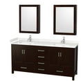 thumbnail image 1 of Wyndham Collection WCS141472DESC2UNSMED Sheffield 72" Free Standing Double Basin Vanity, 1 of 7