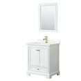 thumbnail image 1 of Wyndham Collection WCS202030SWGGTUNSM24 Deborah 30" Free Standing Single Basin Vanity Set, 1 of 6