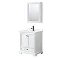 thumbnail image 1 of Wyndham Collection WCS202030SWBGTUNSMED Deborah 30" Free Standing Single Basin Vanity Set, 1 of 7