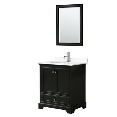 Wyndham Collection Wcs202030s-Vca-M24 Deborah 30" Free Standing Single Basin Vanity Set -
