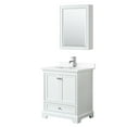 thumbnail image 1 of Wyndham Collection Wcs202030s-Vca-Med Deborah 30" Free Standing Single Basin Vanity Set -, 1 of 7