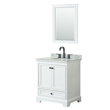 Wyndham Collection Wcs202030scmunom24 Deborah 30" Free Standing Single Vanity Set - White