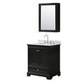 thumbnail image 1 of Wyndham Collection WCS202030SDECMUNOMED Deborah 30" Free Standing Single Vanity Set - Dark, 1 of 6