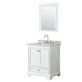 thumbnail image 1 of Wyndham Collection WCS202030SWGCMUNSM24 Deborah 30" Free Standing Single Vanity Set -, 1 of 7