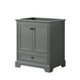 thumbnail image 1 of Wyndham Collection WCS202030SGBCXSXXMXX Deborah 29-1/4" Free Standing Single Wood Vanity, 1 of 7
