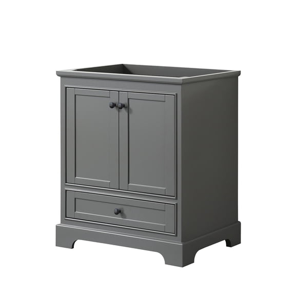 Wyndham Collection WCS202030SGBCXSXXMXX Deborah 29-1/4" Free Standing Single Wood Vanity
