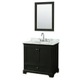 thumbnail image 1 of Wyndham Collection WCS202036SDECMUNOM24 Deborah 36" Free Standing Single Vanity Set - Dark, 1 of 7