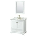 thumbnail image 1 of Wyndham Collection WCS202036SWGCMUNOM24 Deborah 36" Free Standing Single Vanity Set -, 1 of 6